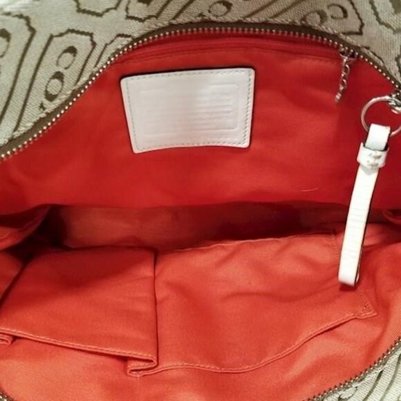 Coach Lozenge Tote Shoulder Bag - Picture 4 of 6